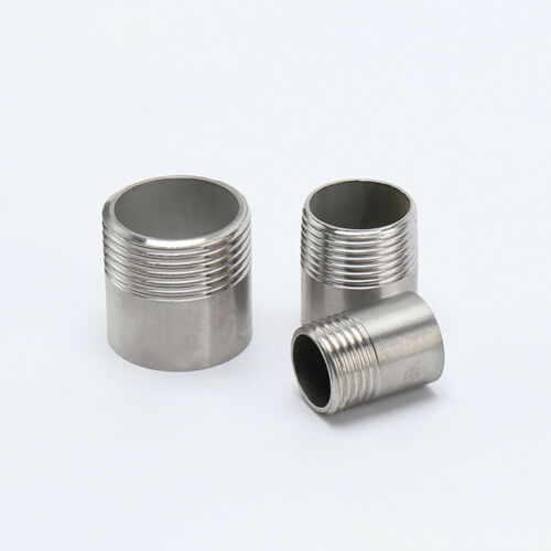 Red Brass Pipe Fitting, Nipple, Schedule 40 Seamless, 3/4 NPT